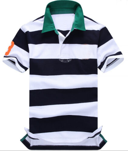Summer New Men Striped Polo Shirt Big Pony American Fashion Short Sleeve Cotton Business Polos Tshirt Green Orange Size S-2XL, White;black
Summer New Men Striped Polo Shirt Big Pony American Fashion Short Sleeve Cotton Business Polos Tshirt Green Orange Size S-2XL, White;black