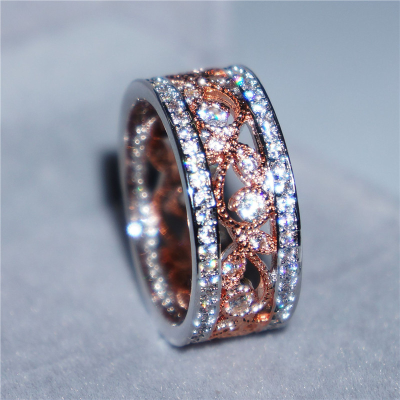 choucong Handmade Flower ring Pave Setting AAA zircon Cz Rose Gold filled 925 silver Engagement Wedding Band Rings For Women
choucong Handmade Flower ring Pave Setting AAA zircon Cz Rose Gold filled 925 silver Engagement Wedding Band Rings For Women