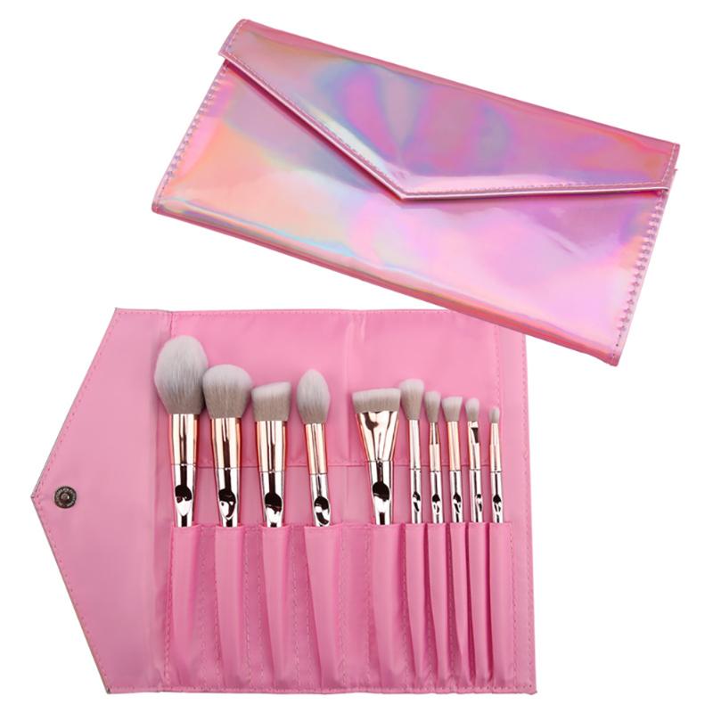 Makeup Brushes 10 Wet And Wild Brush Powder Rod Radiation Package Thumb Set Beauty Eye Shadow Bag