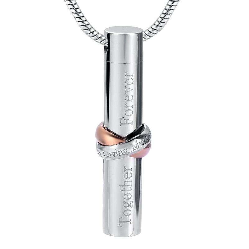 Chains IJD9944 "In Loving Memory, Together Forever" Loss Love Ashes Urn Keepsake Pet Human Cremation Jewelry Pendant Necklace
Chains IJD9944 "In Loving Memory, Together Forever" Loss Love Ashes Urn Keepsake Pet Human Cremation Jewelry Pendant Necklace