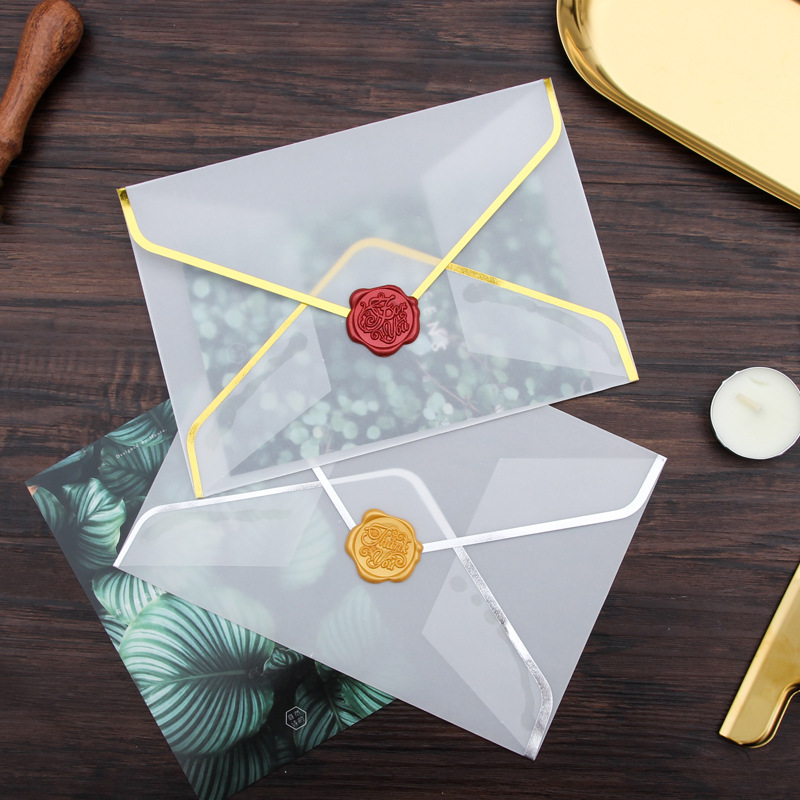 20 pc Cellophane postcard packaging envelope love letter sulfuric acid paper gilding edge envelope
20 pc Cellophane postcard packaging envelope love letter sulfuric acid paper gilding edge envelope