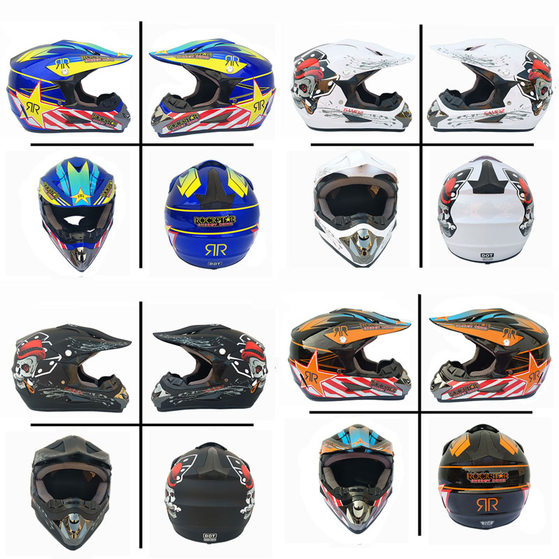 Off-road Motocross Helmet Motorcycle Helmets Open Full Face Offroad ATV Cross Racing Bike Moto Casque Motor Parts