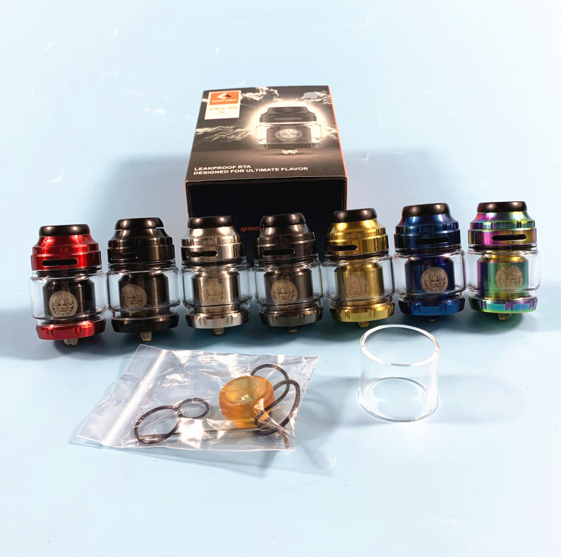Top Quality Geekvape Zeus X RTA Atomizer Electronic E Cigarette Vape 4.5ml 25mm Single/Dual Coil Deck Tank for Aegis X 200W 510 Box Mod Kit
Top Quality Geekvape Zeus X RTA Atomizer Electronic E Cigarette Vape 4.5ml 25mm Single/Dual Coil Deck Tank for Aegis X 200W 510 Box Mod Kit