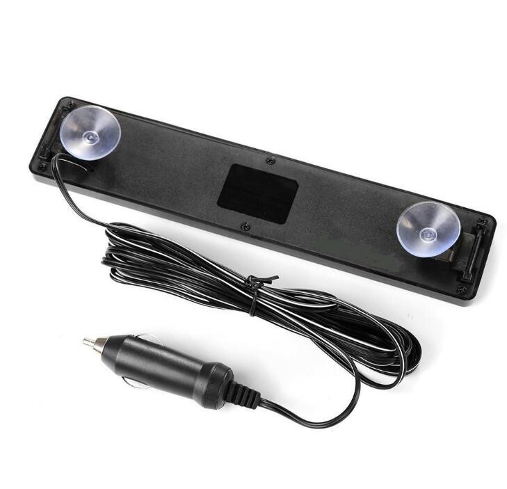 New Blue 12V Car LED Programmable Message Sign Scrolling Display Board With Remote LED display