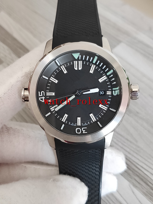 2020 High Quality Date IW329001 ocean Black Dial Automatic Mens Watch 316L Steel Case Rubber Strap Sport Watches Sapphire Wristwatches, Slivery;brown
2020 High Quality Date IW329001 ocean Black Dial Automatic Mens Watch 316L Steel Case Rubber Strap Sport Watches Sapphire Wristwatches, Slivery;brown