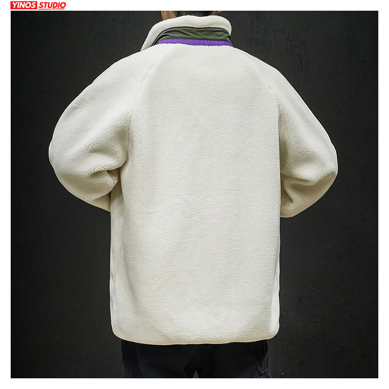 Dropshipping Men Sports Casual Wear Zipper Fashion High Collar Tops Winter Mens Coats Streetwear Solid Velvet Pocket Jacket, Gray(asiansize)
Dropshipping Men Sports Casual Wear Zipper Fashion High Collar Tops Winter Mens Coats Streetwear Solid Velvet Pocket Jacket, Gray(asiansize)