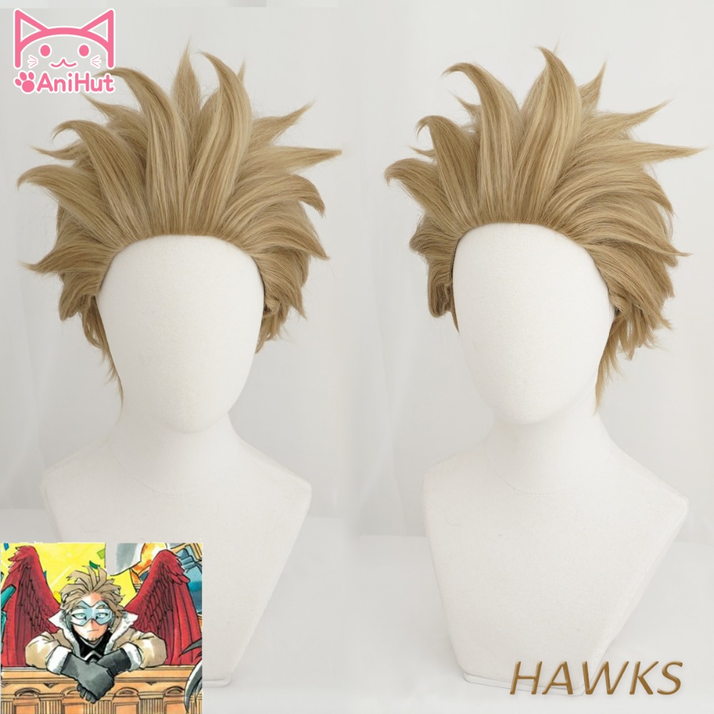 AniHut Hawks No.2 Boku No Hero Academia Anime Cosplay Wig My Hero Academia/ Cosplay Hair Hawks Short Brwon Anime Wigs
AniHut Hawks No.2 Boku No Hero Academia Anime Cosplay Wig My Hero Academia/ Cosplay Hair Hawks Short Brwon Anime Wigs