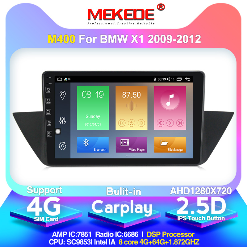 MEKEDE M400 For X1 E84 2009-2012 Car Radio Multimedia Video Player Navigation GPS Android 10.0 4+64G IPS DSP SWC car dvd
MEKEDE M400 For X1 E84 2009-2012 Car Radio Multimedia Video Player Navigation GPS Android 10.0 4+64G IPS DSP SWC car dvd