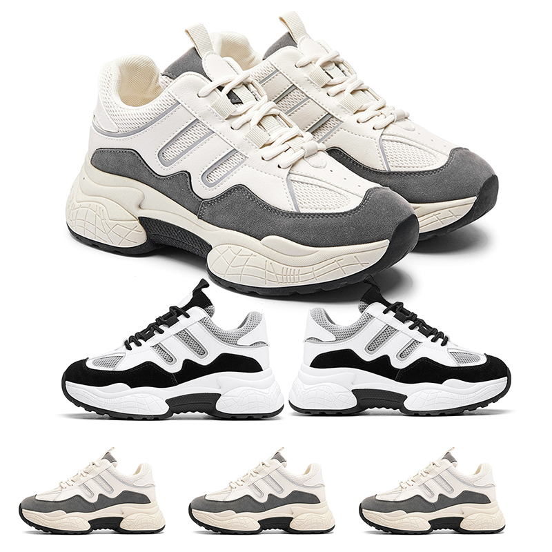 breathable comfortable style women old dad shoes triple white grey black mesh sports designer sneakers size 35-40, A2
breathable comfortable style women old dad shoes triple white grey black mesh sports designer sneakers size 35-40, A2