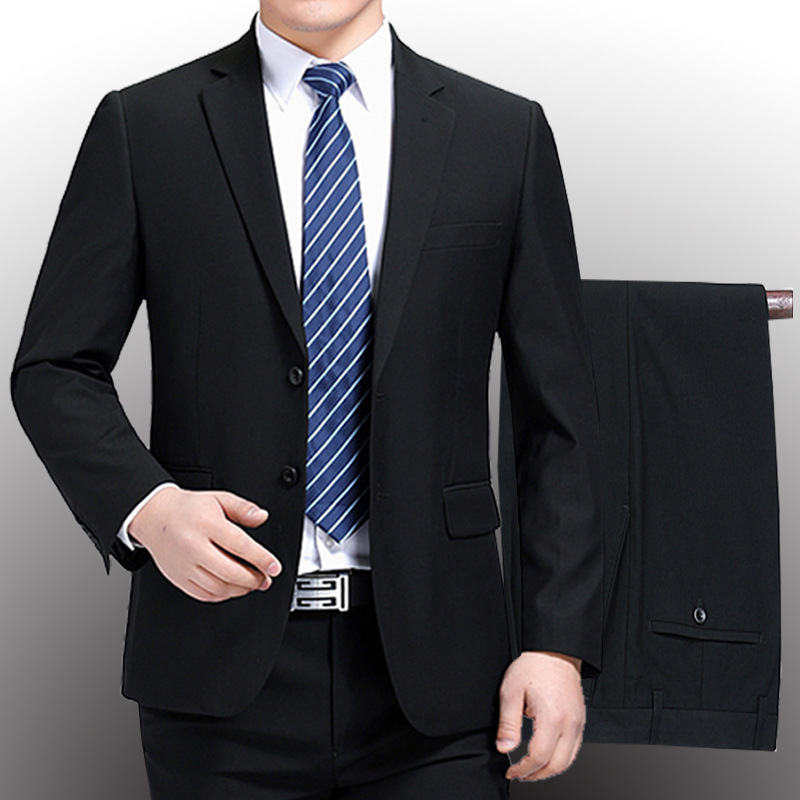 High grade 92% wool suit men's middle-aged business casual professional wear black suit men wholesale, See chart
High grade 92% wool suit men's middle-aged business casual professional wear black suit men wholesale, See chart