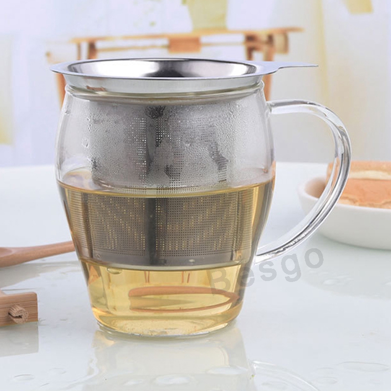 Stainless Steel Mesh Tea Infuser Tools Household Reusable Coffee Strainers Metal Spices Loose Filter Strainer Herbal Spice Filters DBC BH2721