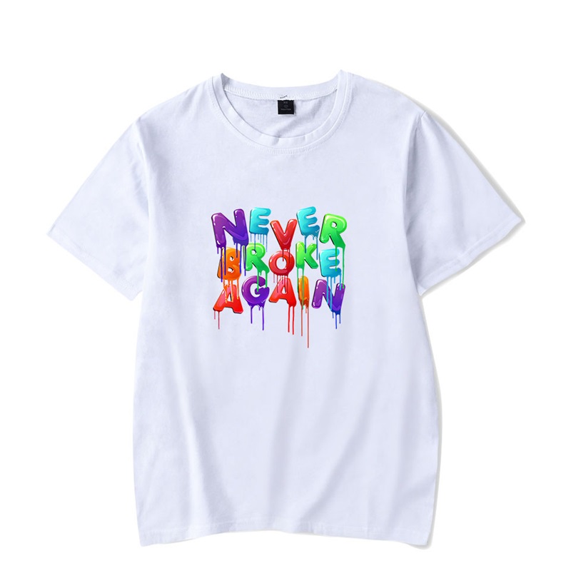 NEVER BROKE AGAIN "DRIP COLORS" T-SHIRT YOUNGBOY Men/Women Loose Cotton Short Sleeve Shirts Free Shipping Top Tee XXS-4XL
NEVER BROKE AGAIN "DRIP COLORS" T-SHIRT YOUNGBOY Men/Women Loose Cotton Short Sleeve Shirts Free Shipping Top Tee XXS-4XL
