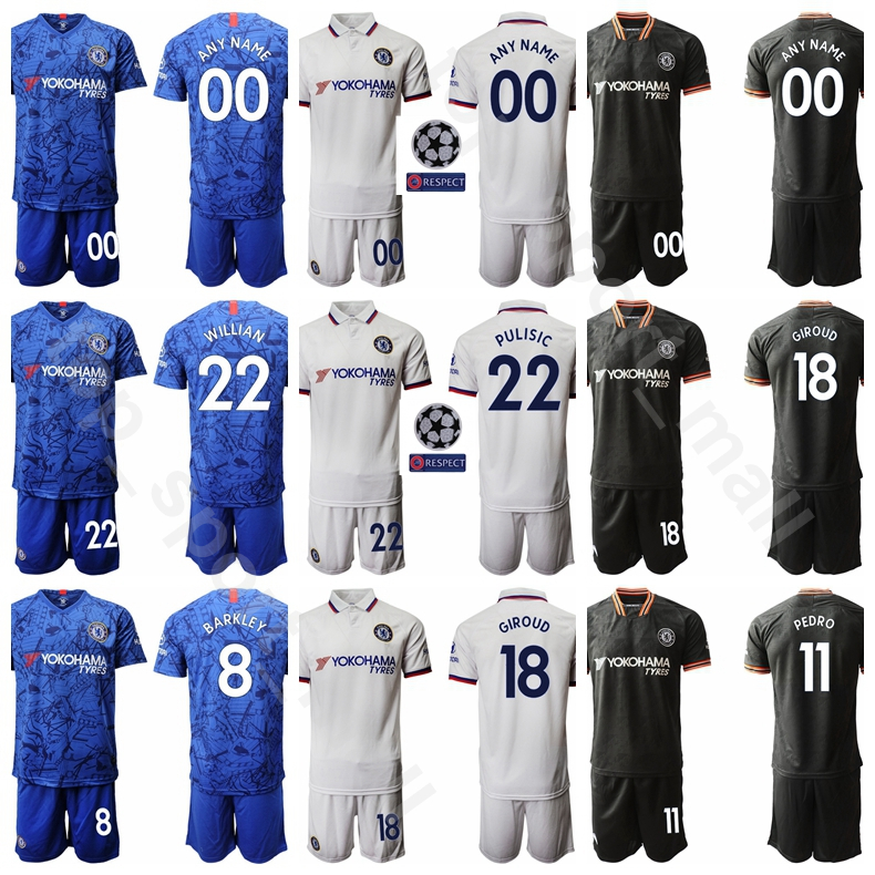 2020 Men 18 Olivier Giroud Jersey Soccer Set 22 Christian Pulisic 14 Tiemoue Bakayoko 8 Ross Barkley Michy Batshuayi Football Shirt Kits, Blue
2020 Men 18 Olivier Giroud Jersey Soccer Set 22 Christian Pulisic 14 Tiemoue Bakayoko 8 Ross Barkley Michy Batshuayi Football Shirt Kits, Blue