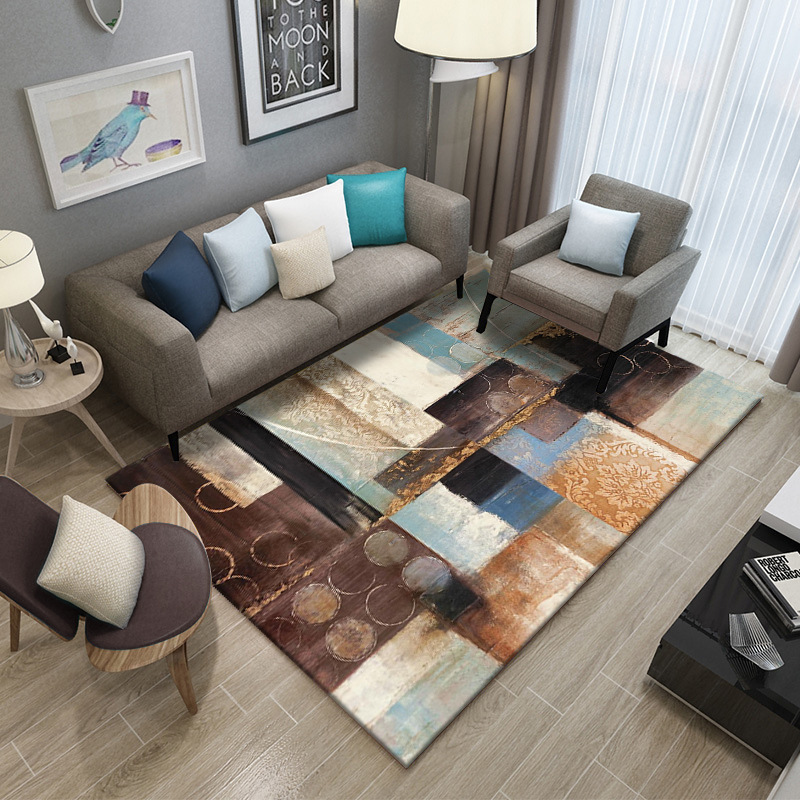 Simple Geometric Pattern Rug Living Room Entrance Mat Coffee Table Bedroom Bedside Yoga Mat
Simple Geometric Pattern Rug Living Room Entrance Mat Coffee Table Bedroom Bedside Yoga Mat