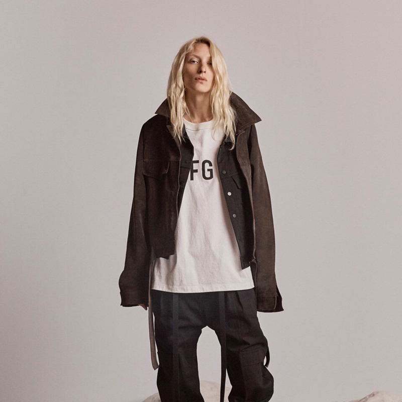 Fashion-GOD 6TH INSIDE OUT FG Letter Printed T-shirt Casual FOG GSummer Breathable Short Sleeve Hip Hop Street Skateboard Tee