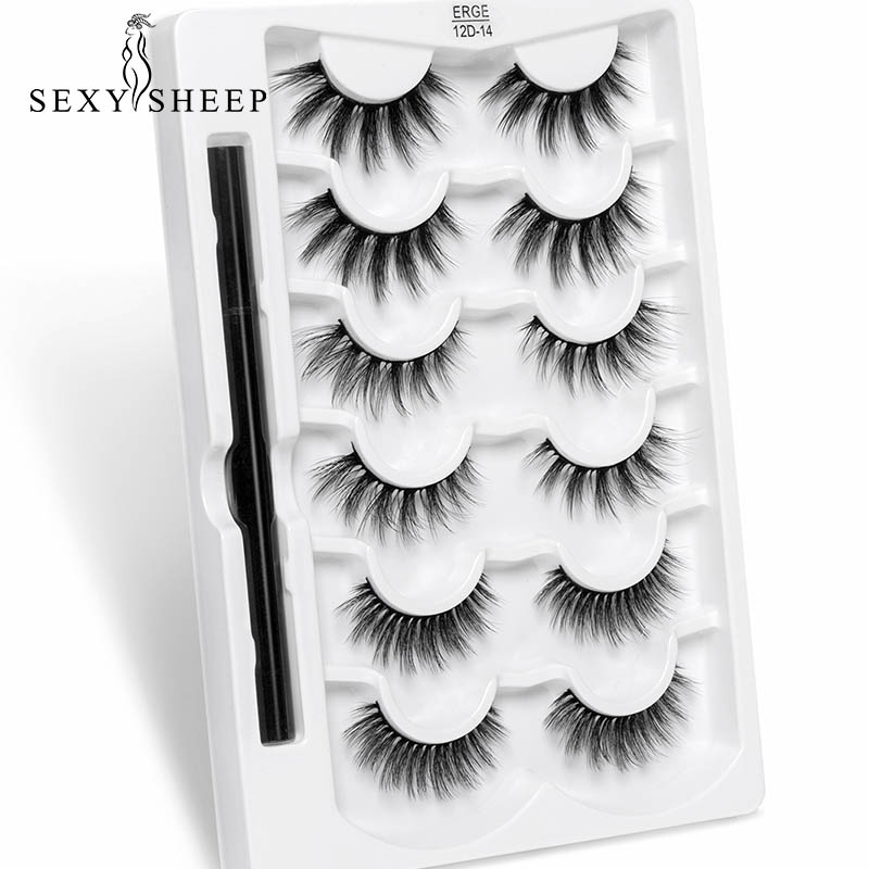 SEXYSHEEP Magnetic Eyelashes & Magnetic Eyeliner & Tweezer Set 6 Pairs Magnet Waterproof Eyelashes Eyeliner 3D Full
SEXYSHEEP Magnetic Eyelashes & Magnetic Eyeliner & Tweezer Set 6 Pairs Magnet Waterproof Eyelashes Eyeliner 3D Full