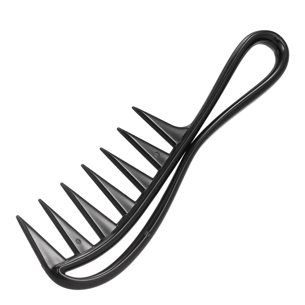 Women Hair Comb Detangling Wide Teeth Hair Brush Hairstyle Wavy Long Curly Hairbrush