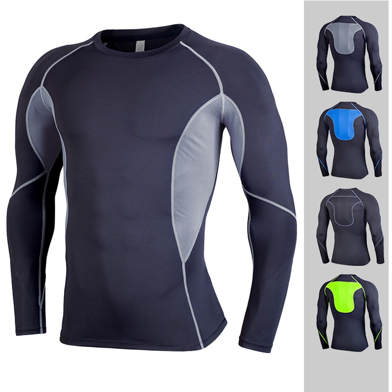 Men Compe Shirts Tight T-shirt Long Sleeves Therm Under Top Fitness Base Layer Weight Lifting Wear free shipping, Colour 3
Men Compe Shirts Tight T-shirt Long Sleeves Therm Under Top Fitness Base Layer Weight Lifting Wear free shipping, Colour 3