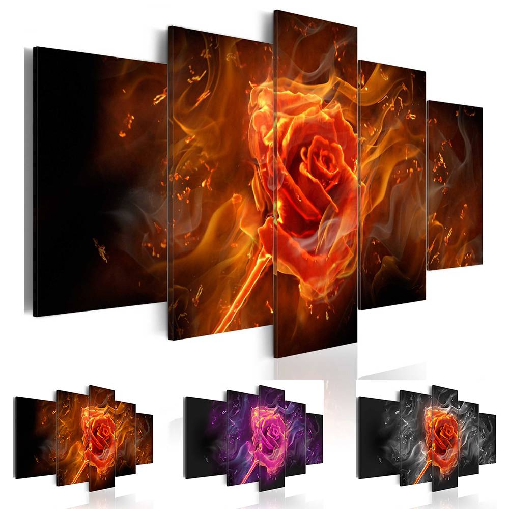5 Pcs/set Canvas Print for Home Decor Modern Room Wall Art Rose Picture Gift for Love Living Room or Bedroom Decor,(No Frame)
5 Pcs/set Canvas Print for Home Decor Modern Room Wall Art Rose Picture Gift for Love Living Room or Bedroom Decor,(No Frame)
