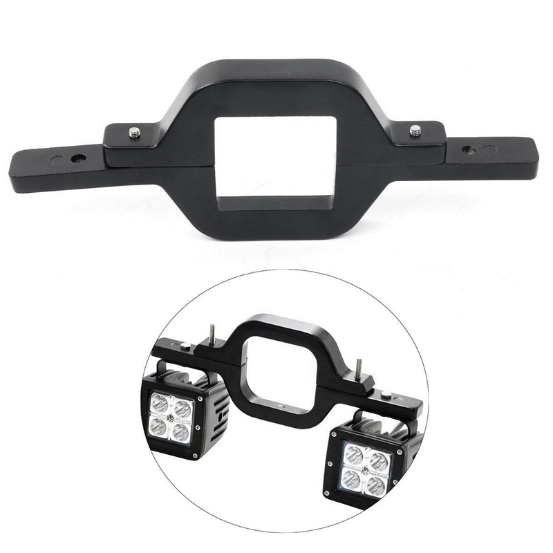 Car Lamp Holder Dual LED Backup Reverse Work Light Holders Driving Lights SUV Offroad Truck Tow Hitch Mounting Bracket