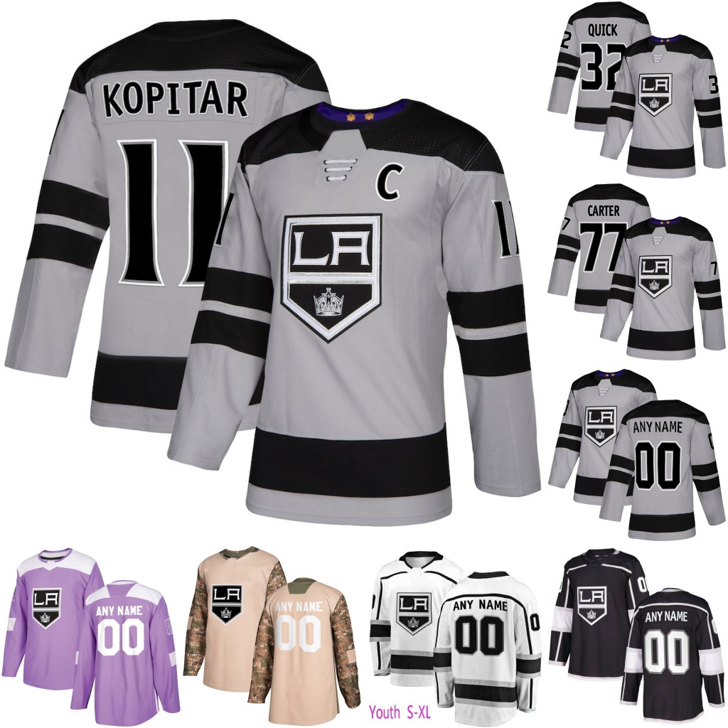 Los Angeles Kings Anze Kopitar Dustin Brown Drew Doughty Clifford Jack Campbell Alex Iafallo Kovalchuk Jeff Carter Jonathan Quick Jersey, Purple women: size s-xxl
Los Angeles Kings Anze Kopitar Dustin Brown Drew Doughty Clifford Jack Campbell Alex Iafallo Kovalchuk Jeff Carter Jonathan Quick Jersey, Purple women: size s-xxl