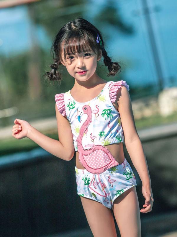 Girls One Piece Swimsuits Ruffle Rainbow Wave Swimwear Beach Bathing Suit flamingo Design, Hl19401
Girls One Piece Swimsuits Ruffle Rainbow Wave Swimwear Beach Bathing Suit flamingo Design, Hl19401