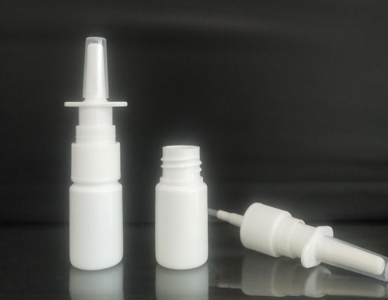 Wholesale 1000 pcs 10ml White Empty Plastic Nasal Spray Bottle 10ml Nasal Atomizers SN2831