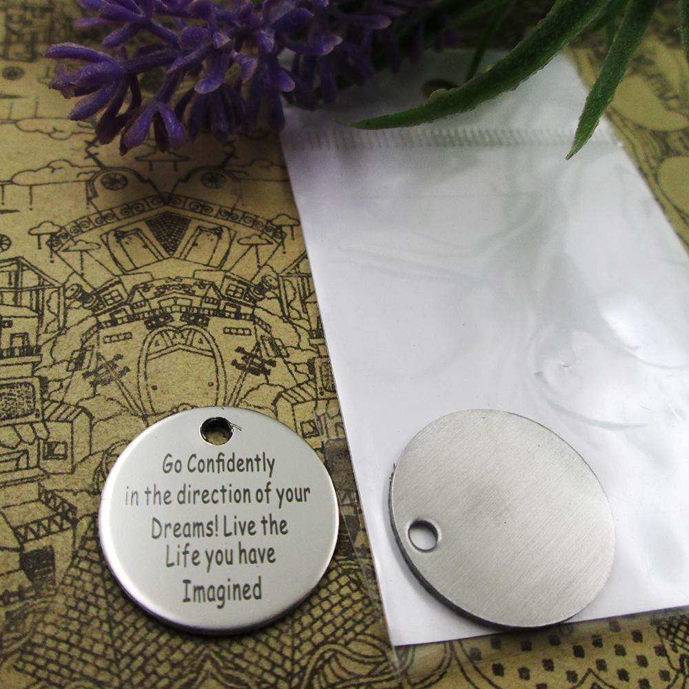 40pcs--"go confidently in the direction of your dreams"stainless steel charms more style for choosing DIY Charms pendants for necklace
40pcs--"go confidently in the direction of your dreams"stainless steel charms more style for choosing DIY Charms pendants for necklace
