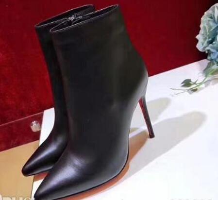 new fashion designer women's ankle boots, a variety of styles of pointed side zipper red soles sexy women's boots, Black
new fashion designer women's ankle boots, a variety of styles of pointed side zipper red soles sexy women's boots, Black