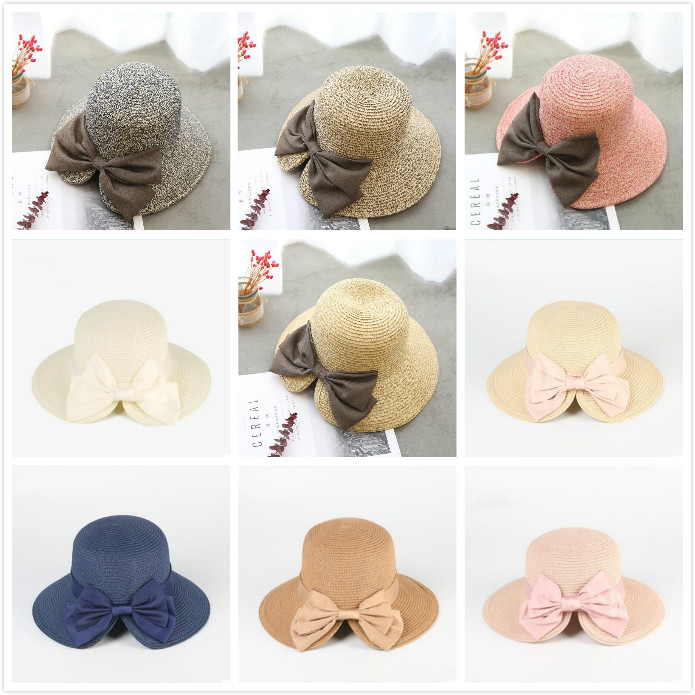 Women Straw Hats With Bow-knot Adjustable Sun Hat Snapback Fashion Folding Gorras Hip Hop Women Sun Bonnet
Women Straw Hats With Bow-knot Adjustable Sun Hat Snapback Fashion Folding Gorras Hip Hop Women Sun Bonnet