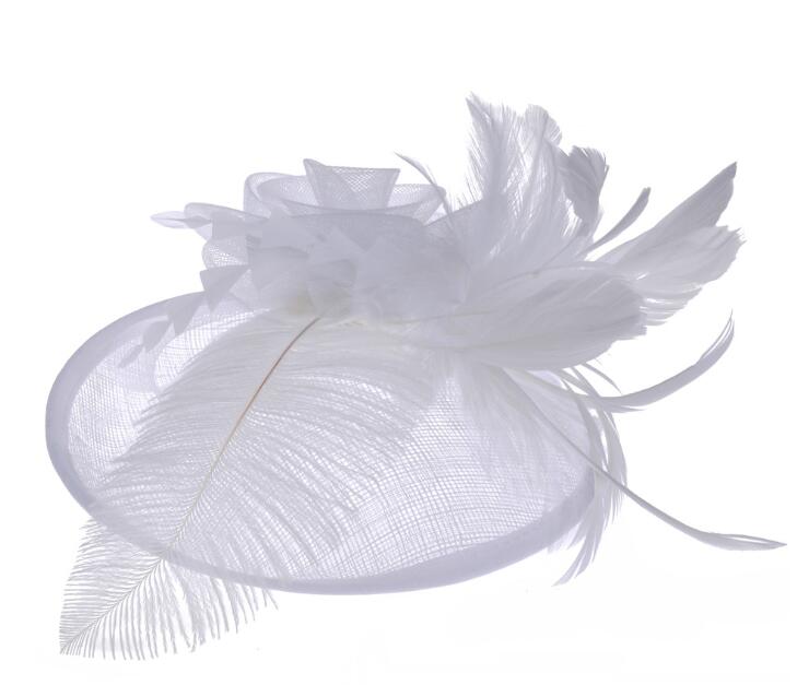 Floral Party Lady Hat Mesh Veil Hair Clip Hair Accessories Fedoras Lady Fascinator Hair Clips Hat For Formal Party