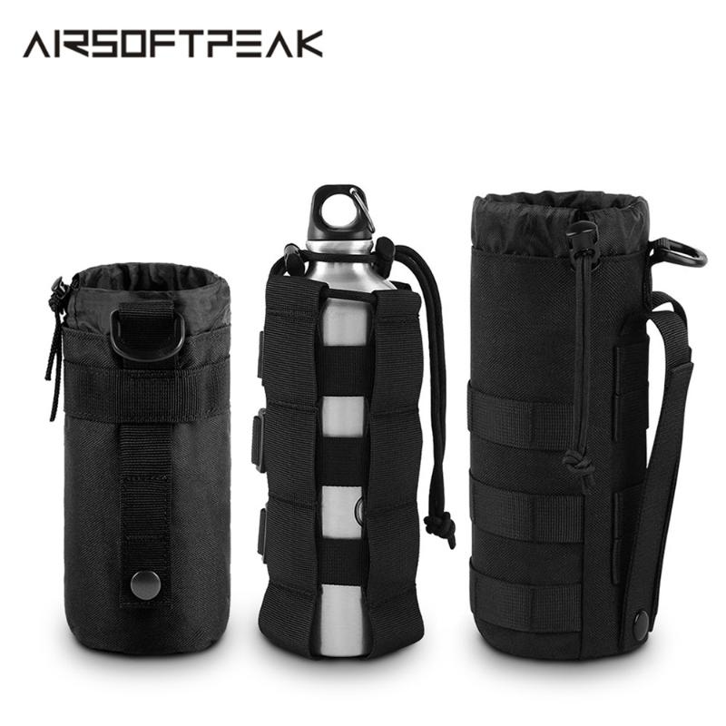 Molle System Water Bottle Pouch Upgraded Outdoor Traveling Hiking Pack Water Pouch Hunting Bag Backpack Accessories, Type 1 bk
Molle System Water Bottle Pouch Upgraded Outdoor Traveling Hiking Pack Water Pouch Hunting Bag Backpack Accessories, Type 1 bk