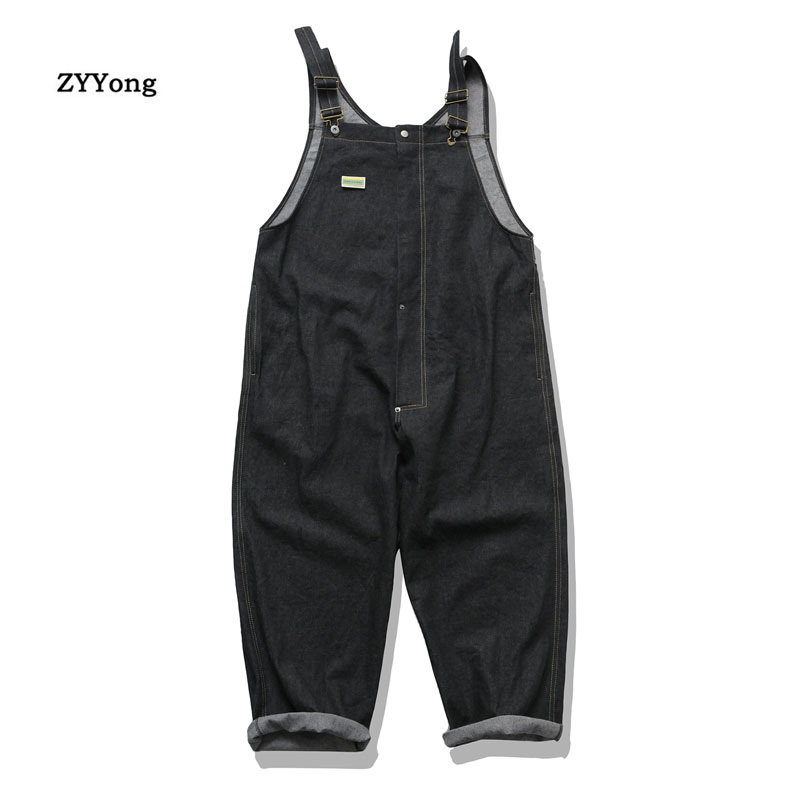 2020 New Men Denim Jumpsuit Bib Loose Jeans Vintage Freight Cargo Pants Overalls Suspender Youth Leisure Black Trousers
2020 New Men Denim Jumpsuit Bib Loose Jeans Vintage Freight Cargo Pants Overalls Suspender Youth Leisure Black Trousers