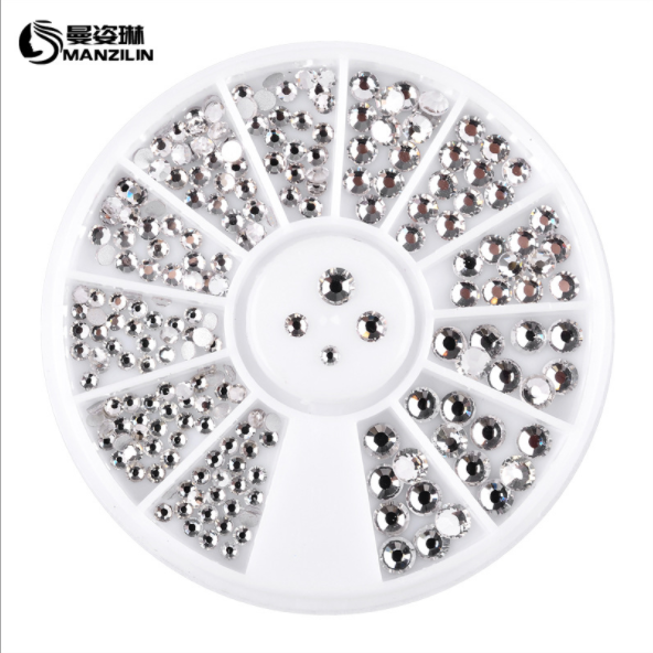 12 Boxes / Set Crystal Rhinestone Diamond Gem 3D Glitter Nail Art Decoration Beauty DIY, Silver;gold
12 Boxes / Set Crystal Rhinestone Diamond Gem 3D Glitter Nail Art Decoration Beauty DIY, Silver;gold