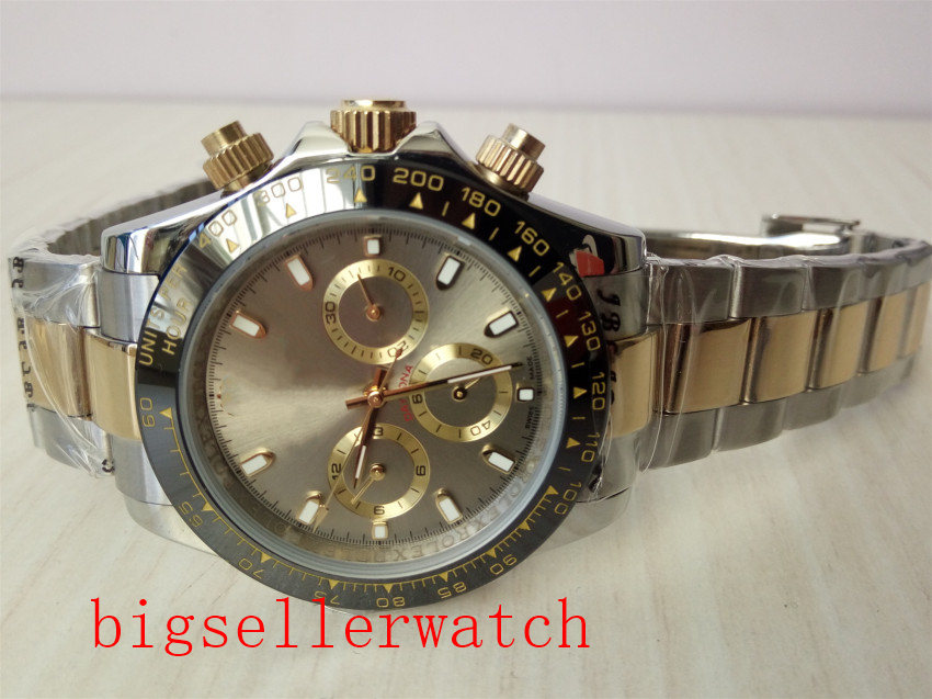 Luxury Wristwatch 116523 Mens Silver Stainless Steel CERAMIC Bezel GreyNo chronograph Dial 40MM Mechanical Watches New Arrival, Gray
Luxury Wristwatch 116523 Mens Silver Stainless Steel CERAMIC Bezel GreyNo chronograph Dial 40MM Mechanical Watches New Arrival, Gray
