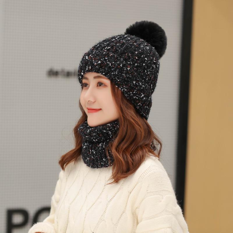 2020 Korean New Winter Women's Hat Scarf Set Women Girl Warm Beanies Hat and Scarf For Girl Ring Pompoms Winter Hats
2020 Korean New Winter Women's Hat Scarf Set Women Girl Warm Beanies Hat and Scarf For Girl Ring Pompoms Winter Hats