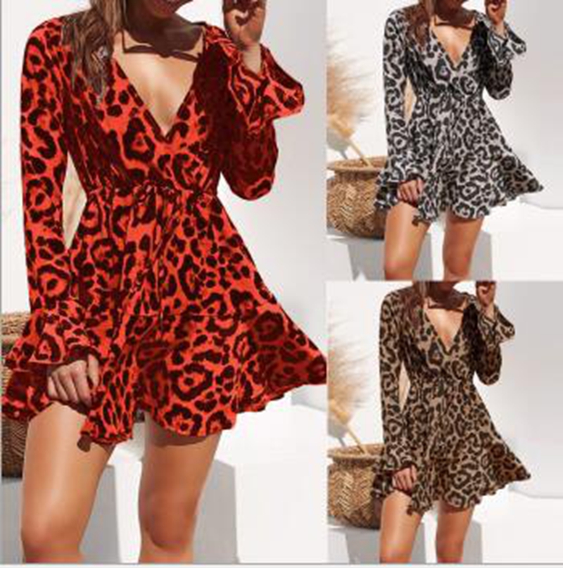 Explosion New Designer Skirts For Women Dresses Spring Autumn Petal Sleeve Sexy Dress Fashion V-Neck Lady Skirt Clothing 3 Colors, Red
Explosion New Designer Skirts For Women Dresses Spring Autumn Petal Sleeve Sexy Dress Fashion V-Neck Lady Skirt Clothing 3 Colors, Red