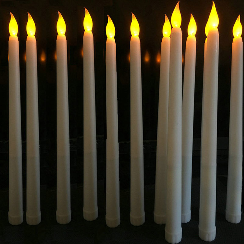 30 pieces 11 inch Led battery operated flickering flameless Ivory taper candle lamp Stick candle Wedding table 28cm(H)-Amber T200108
30 pieces 11 inch Led battery operated flickering flameless Ivory taper candle lamp Stick candle Wedding table 28cm(H)-Amber T200108