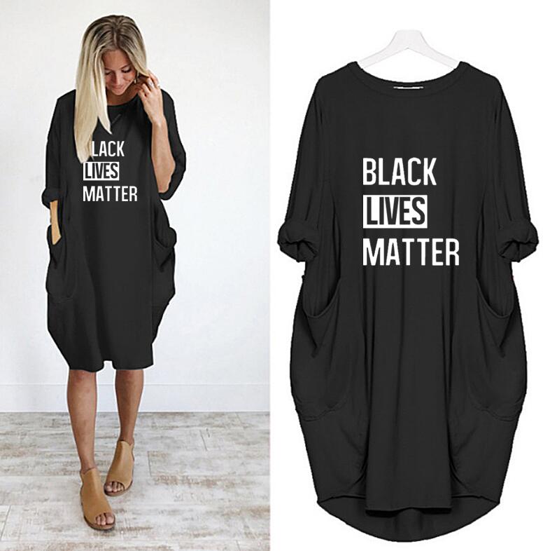 High Quality Womens T Shirts Dresses Black Lives Matter Printted 2020 Summer Dress for Women Short Sleeve Long Tee Dress S-5XL Available, Pink
High Quality Womens T Shirts Dresses Black Lives Matter Printted 2020 Summer Dress for Women Short Sleeve Long Tee Dress S-5XL Available, Pink