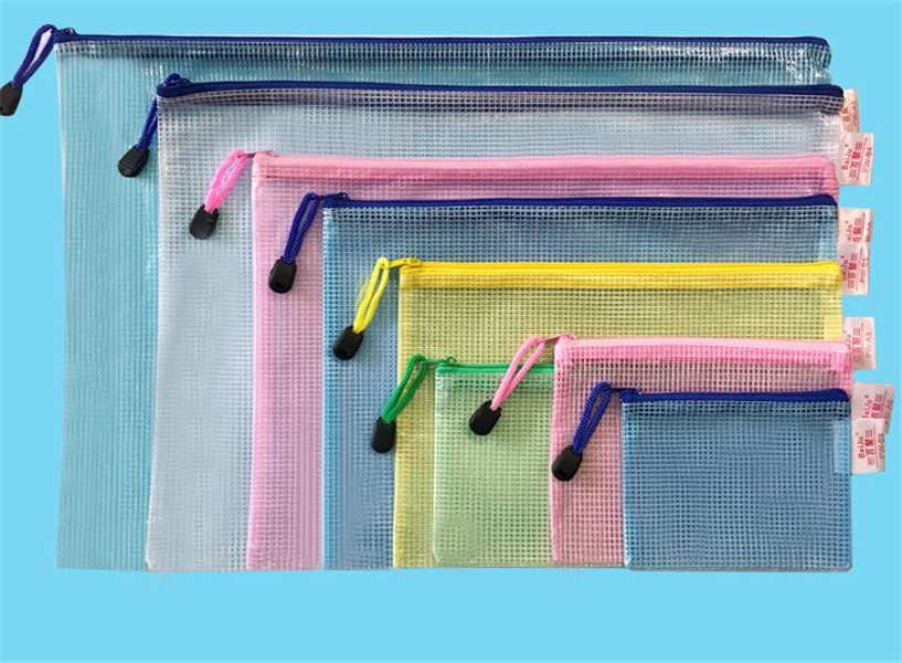 Waterproof Mesh Zipper Pouch Document Bag Plastic Zip File Folders Letter Size/A4 Size Stationery Storage Folders Office Document Organizer
Waterproof Mesh Zipper Pouch Document Bag Plastic Zip File Folders Letter Size/A4 Size Stationery Storage Folders Office Document Organizer