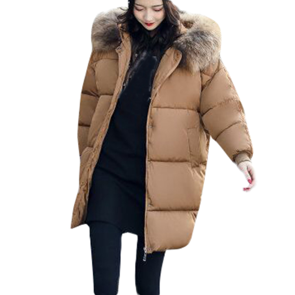 Big Fur 2019 New Khaki Fashion Winter Women's Jacket Thicken Long Parkas Female Jackets Winter Coat Warm Hooded Women Outerwear, Black
Big Fur 2019 New Khaki Fashion Winter Women's Jacket Thicken Long Parkas Female Jackets Winter Coat Warm Hooded Women Outerwear, Black