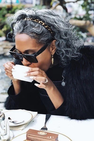 Grey hair weave ponytail hair piece clip in afro kinky human virgin wrap around gray drawstring horse tail women hairpieces 10-22inch