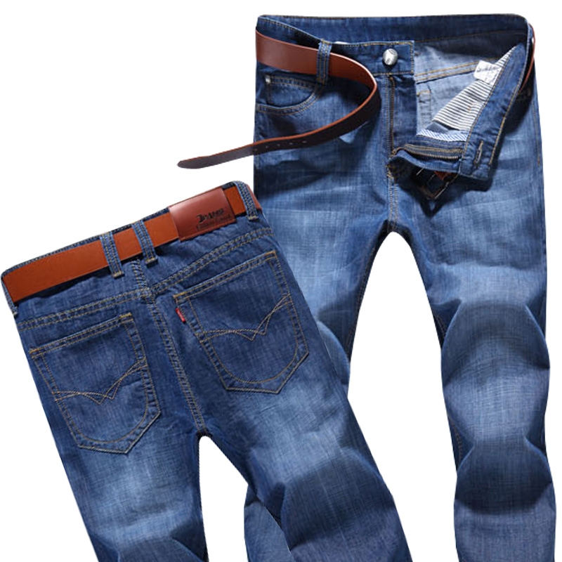Spring and Autumn Pants Men's Jeans Men's Slim Straight Korean Version of the Loose Tide Brand Business Casual Slim Trendy Wild, As pic
Spring and Autumn Pants Men's Jeans Men's Slim Straight Korean Version of the Loose Tide Brand Business Casual Slim Trendy Wild, As pic