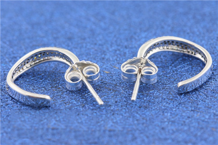 Wholesale- new elegant wave earrings for Pandora jewelry with original box 925 sterling silver CZ diamond ladies earrings gift
Wholesale- new elegant wave earrings for Pandora jewelry with original box 925 sterling silver CZ diamond ladies earrings gift