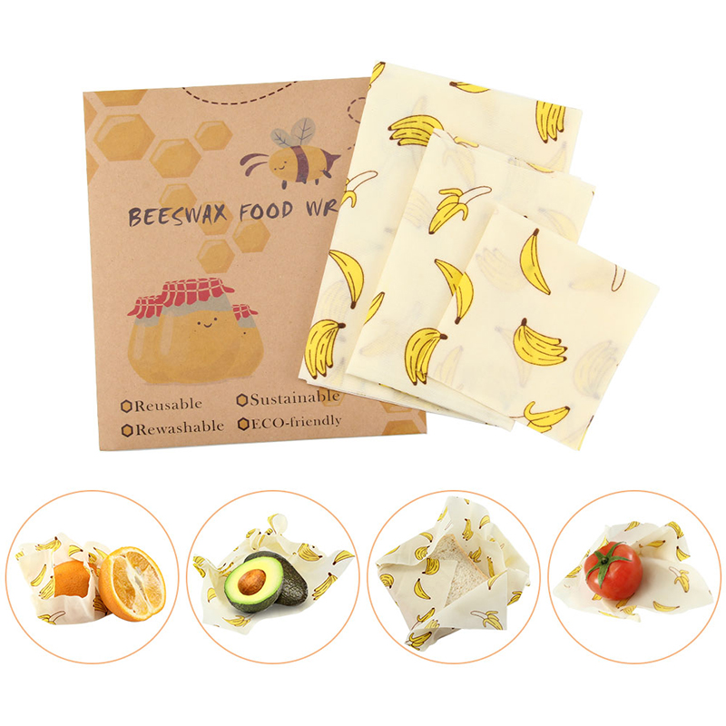 Zero Waste Food Reusable Wrap Sustainable Plastic Free Beeswax Food Storage Wrap Eco Friendly Snack Wrap 3pcs/set
Zero Waste Food Reusable Wrap Sustainable Plastic Free Beeswax Food Storage Wrap Eco Friendly Snack Wrap 3pcs/set