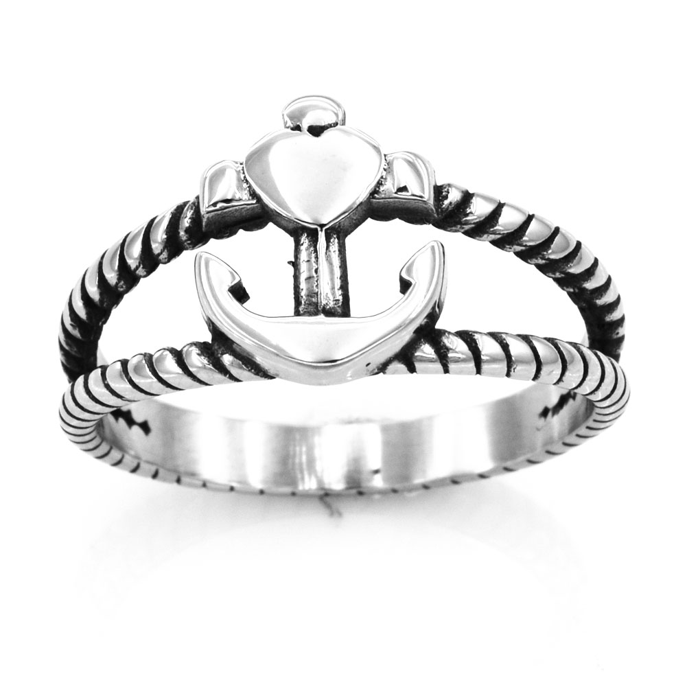 FANSSTEEL STAINLESS STEEL JEWELRY ladys slim rope MARINE ANCHOR WITH ROPE RING Sailor navy ring GIFT FSR20W84
FANSSTEEL STAINLESS STEEL JEWELRY ladys slim rope MARINE ANCHOR WITH ROPE RING Sailor navy ring GIFT FSR20W84