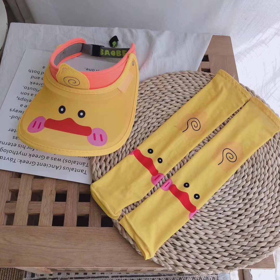 Kids Sunblock Children Designer Sun Protection Hat + Sun Protection Sleeve Boys and Girls Fashion New Sunblocks Two Piece 2020 Popular 2020
Kids Sunblock Children Designer Sun Protection Hat + Sun Protection Sleeve Boys and Girls Fashion New Sunblocks Two Piece 2020 Popular 2020