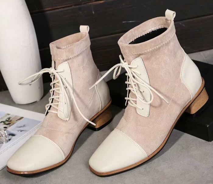 Brand Name Womens Snow Square Heel Winter Ankle Boots Martin Cow Leather Mixed Color Booties SZ35-40, Black
Brand Name Womens Snow Square Heel Winter Ankle Boots Martin Cow Leather Mixed Color Booties SZ35-40, Black