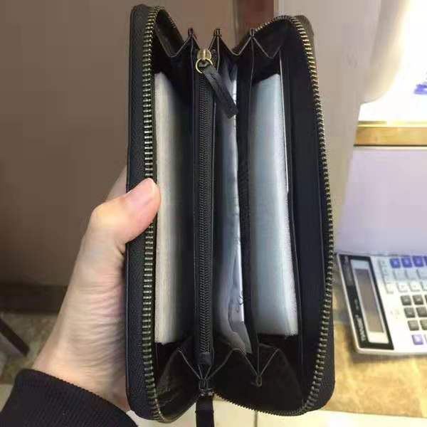 Hot sell brand long wallet fashion wavy leather women clutch bag Cowhide designer high quality classic zip pocket, Red
Hot sell brand long wallet fashion wavy leather women clutch bag Cowhide designer high quality classic zip pocket, Red