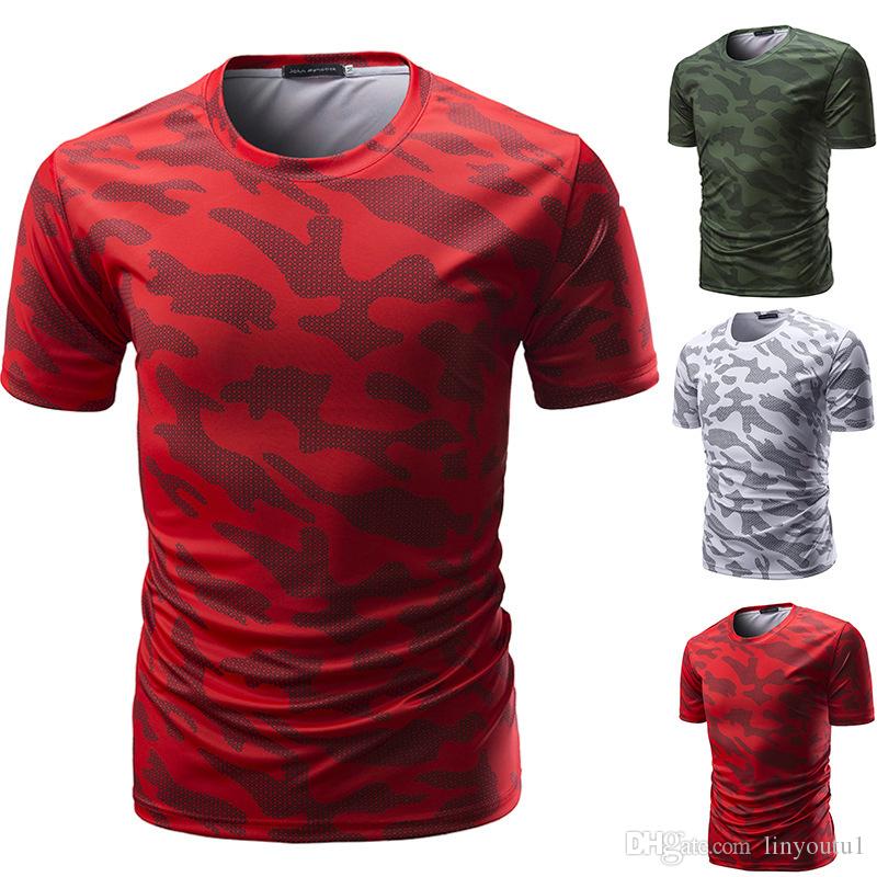 2020 Men Fishing T Shirt Summer Man Short Sleeve Camouflage Fishing Clothing Outdoor Sport Breathable Quick Dry Fishing Clothes